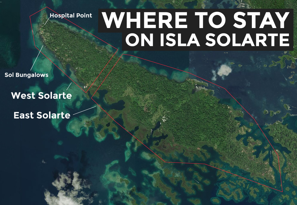 where to stay on isla solarte