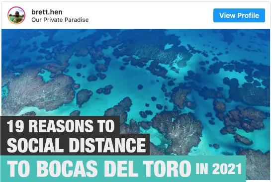 19 reasons to social distance to bocas del toro in 2021