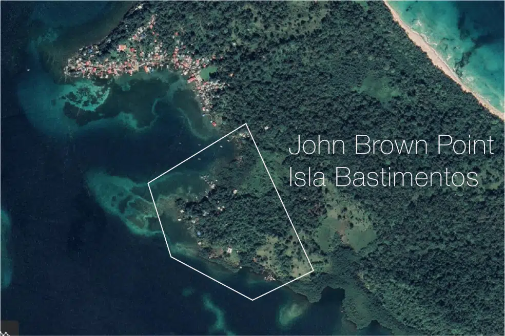 John Brown Point on Isla Bastimentos is one of the best places to buy property in Panama. 