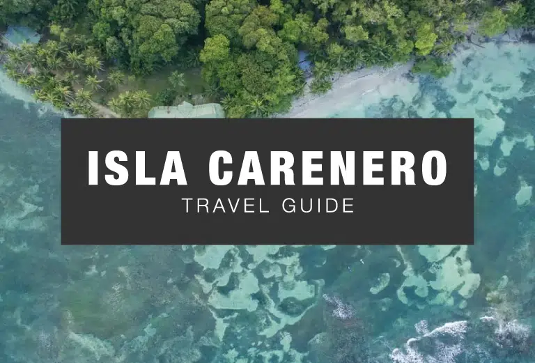 Cover image for the isla carenero travel guide