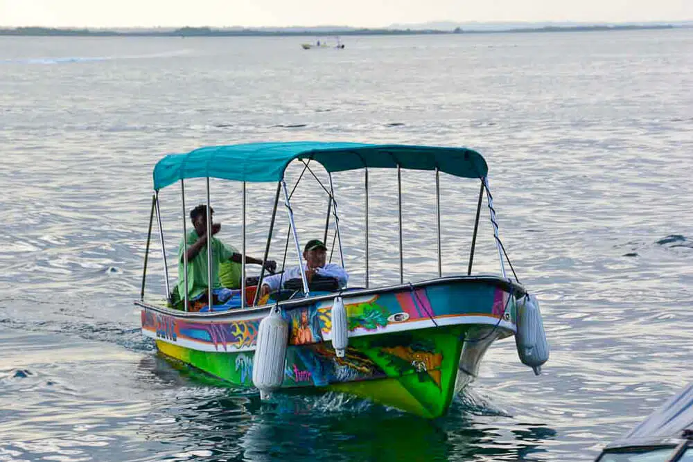 Bocas del Toro water Taxi