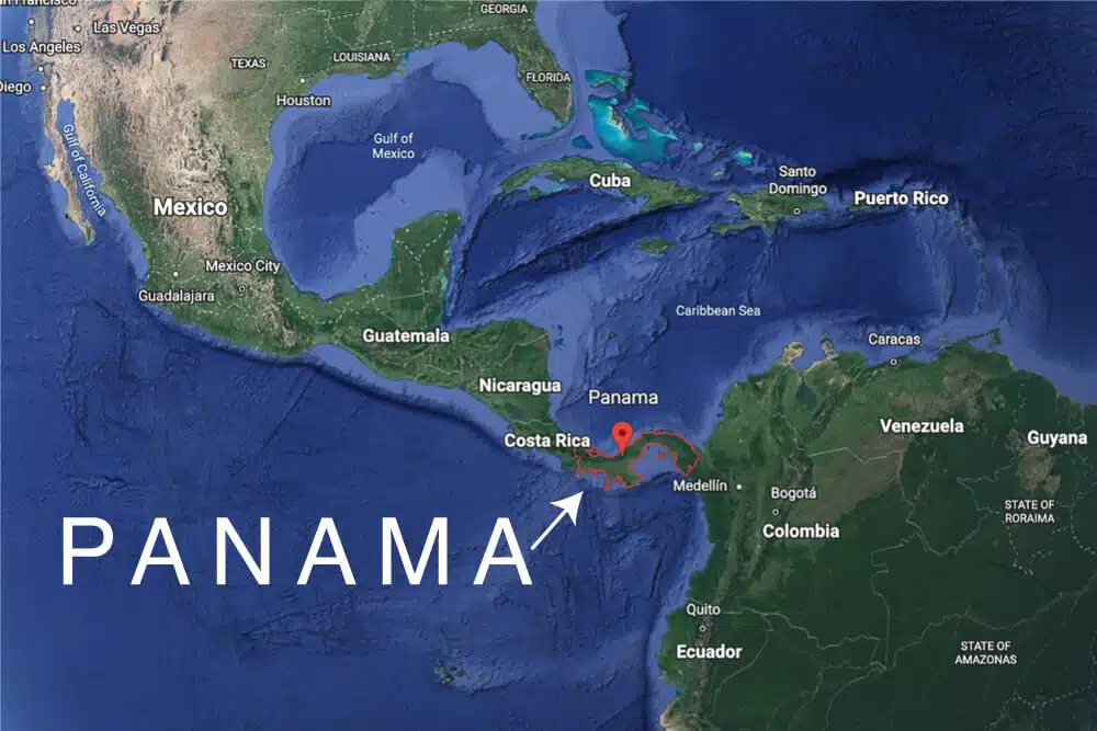 Panama on the Map