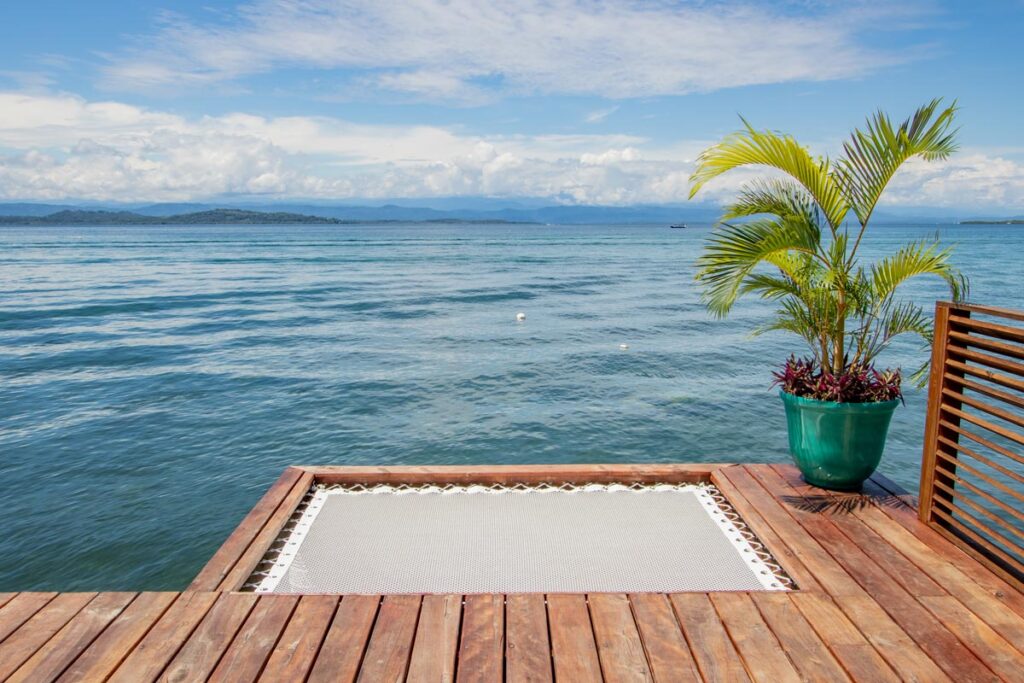 The Catamaran net hammocks are a wonderful place to relax after a long day of adventures.
